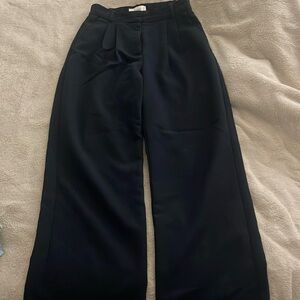 A&F Sloane Tailored Wide Leg Pant